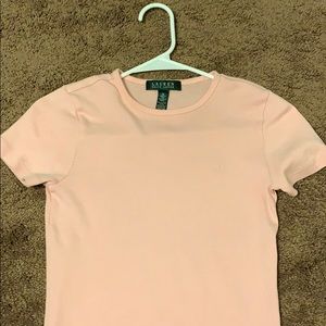 Pink Lauren Ralph Lauren T-shirt